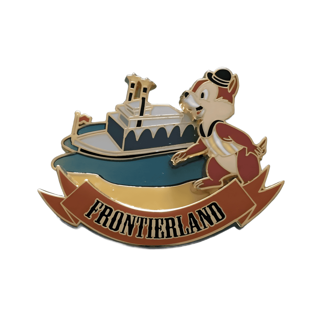 Frontierland - Chip Disney pin