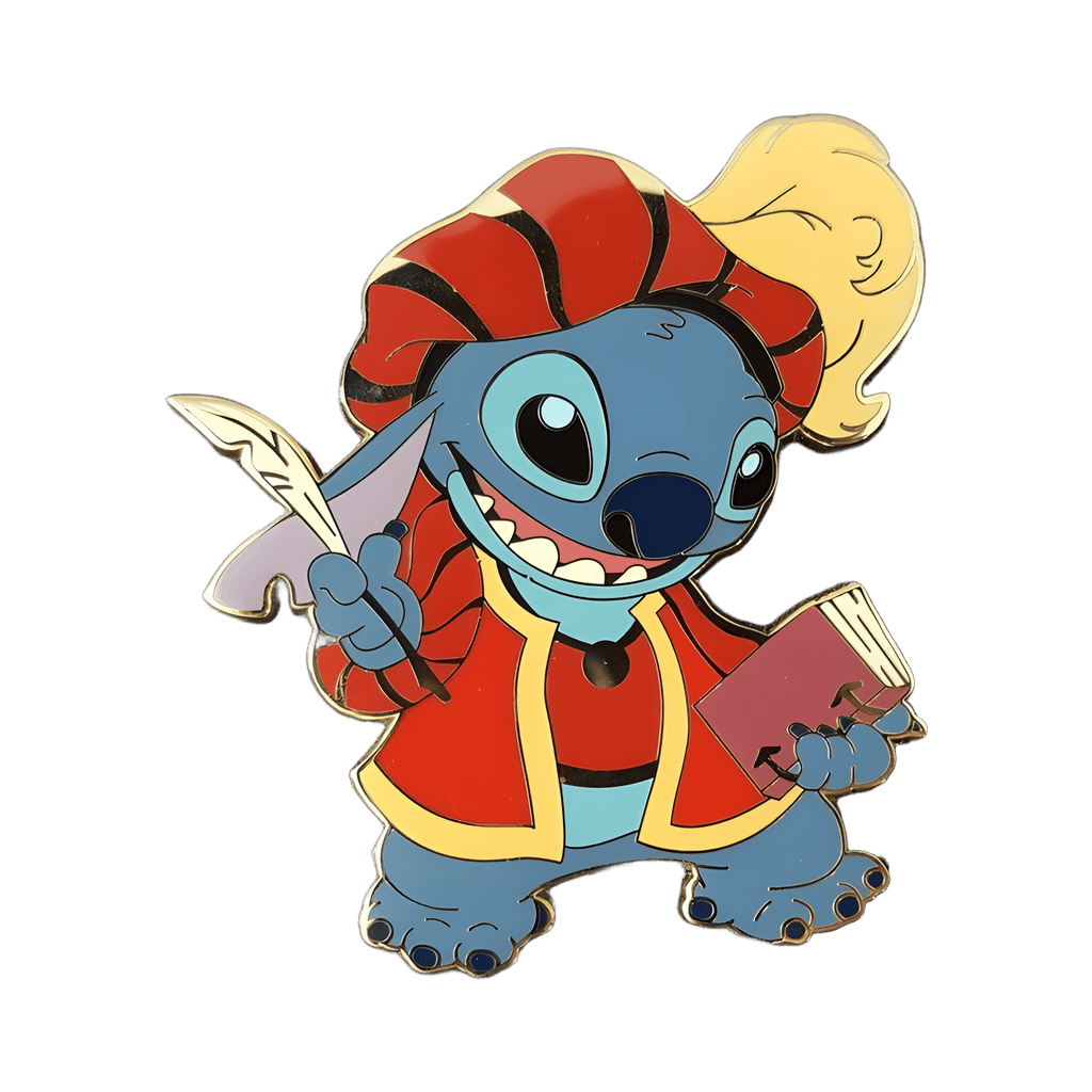 Renaissance Stitch Disney pin