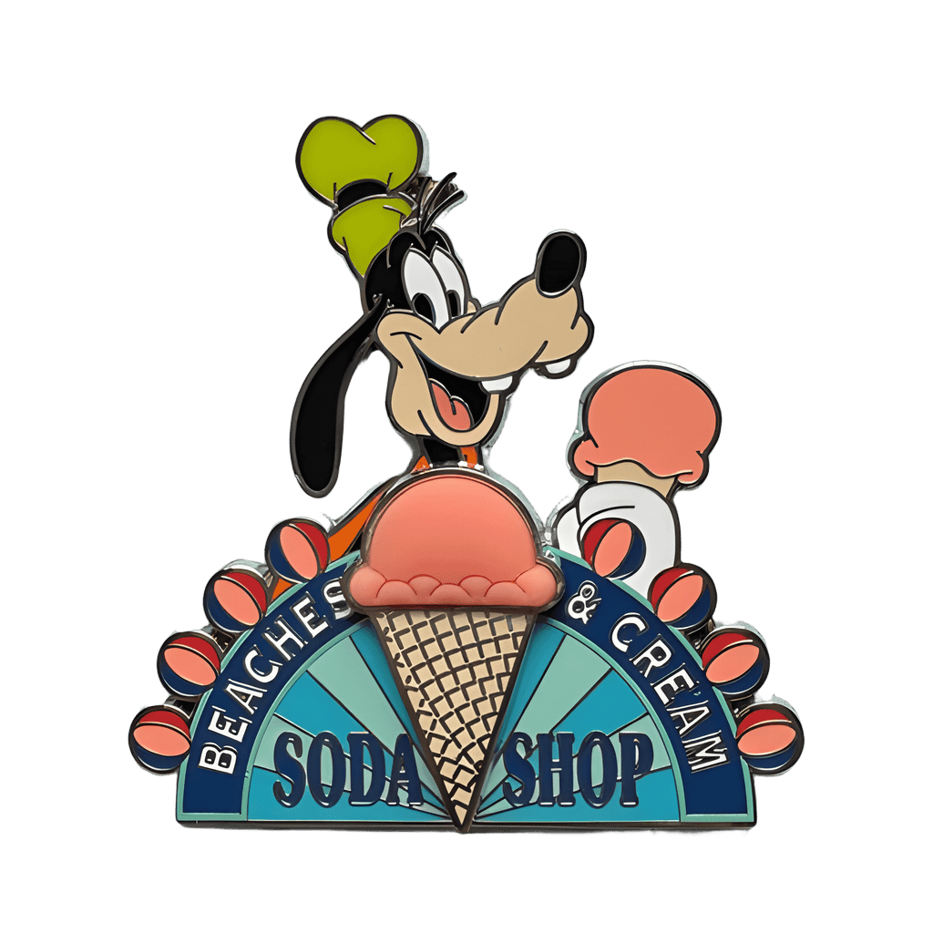 Beaches & Cream Soda Shop (Goofy) Disney pin
