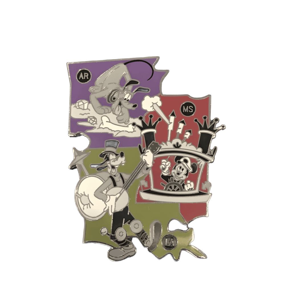 Arkansas / Mississippi / Louisiana CHASER Disney pin