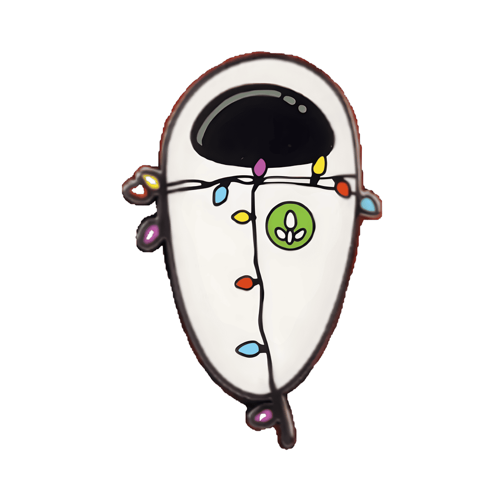 Eve with Christmas Lights Disney pin