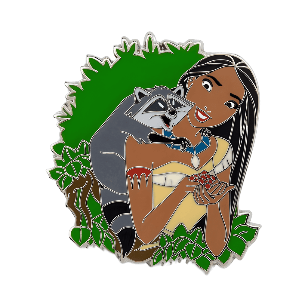 Our Best Friends Are Family Too Mystery Set - Pocahontas and Meeko Disney pin