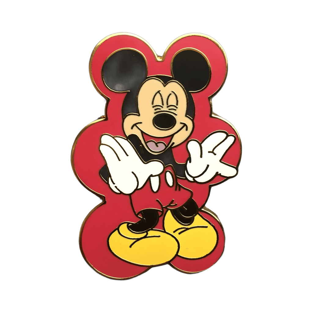 Mickey Laughing Disney pin