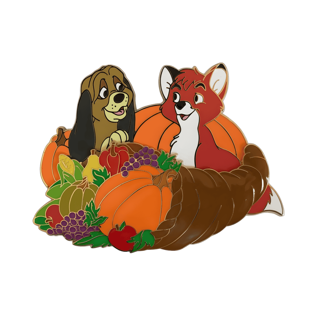 Tod & Copper Thanksgiving Pin (SURPRISE) Disney pin