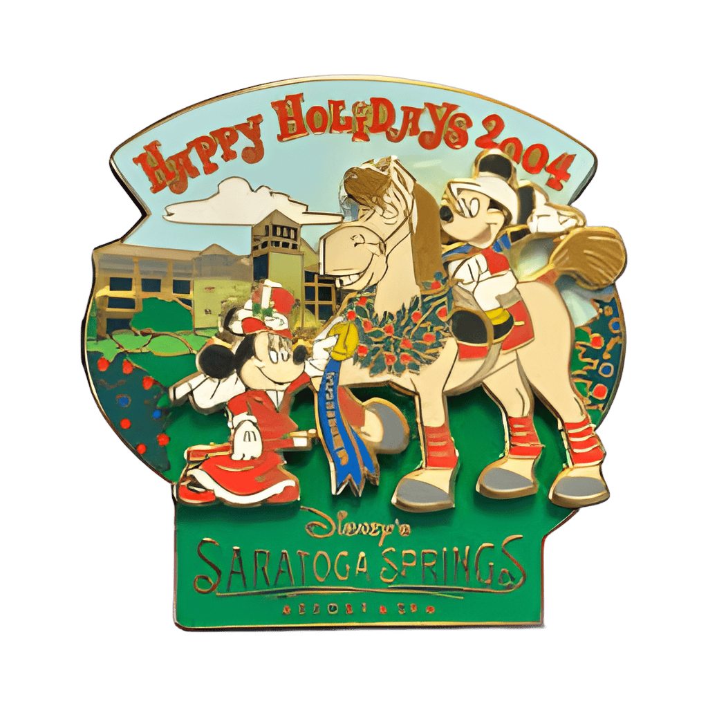 Happy Holidays 2004 - Saratoga Springs Resort & Spa Disney pin