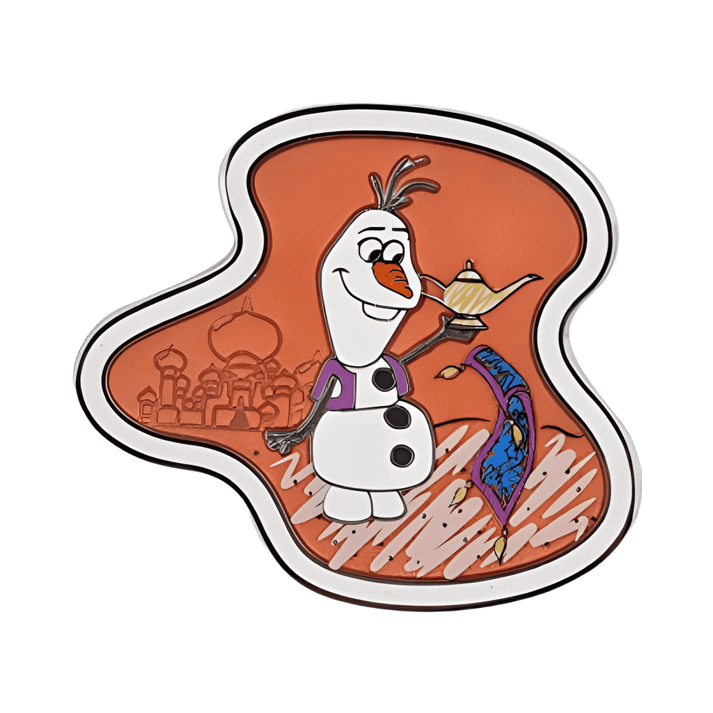 Olaf Presents As Aladdin Disney pin