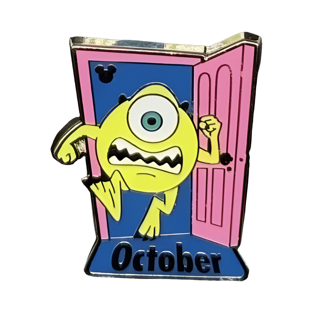 Mike Wazowski Doorway - October Disney pin