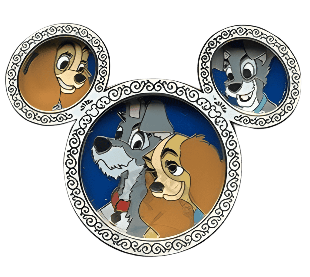 Walt Disney's Lady and the Tramp Disney pin