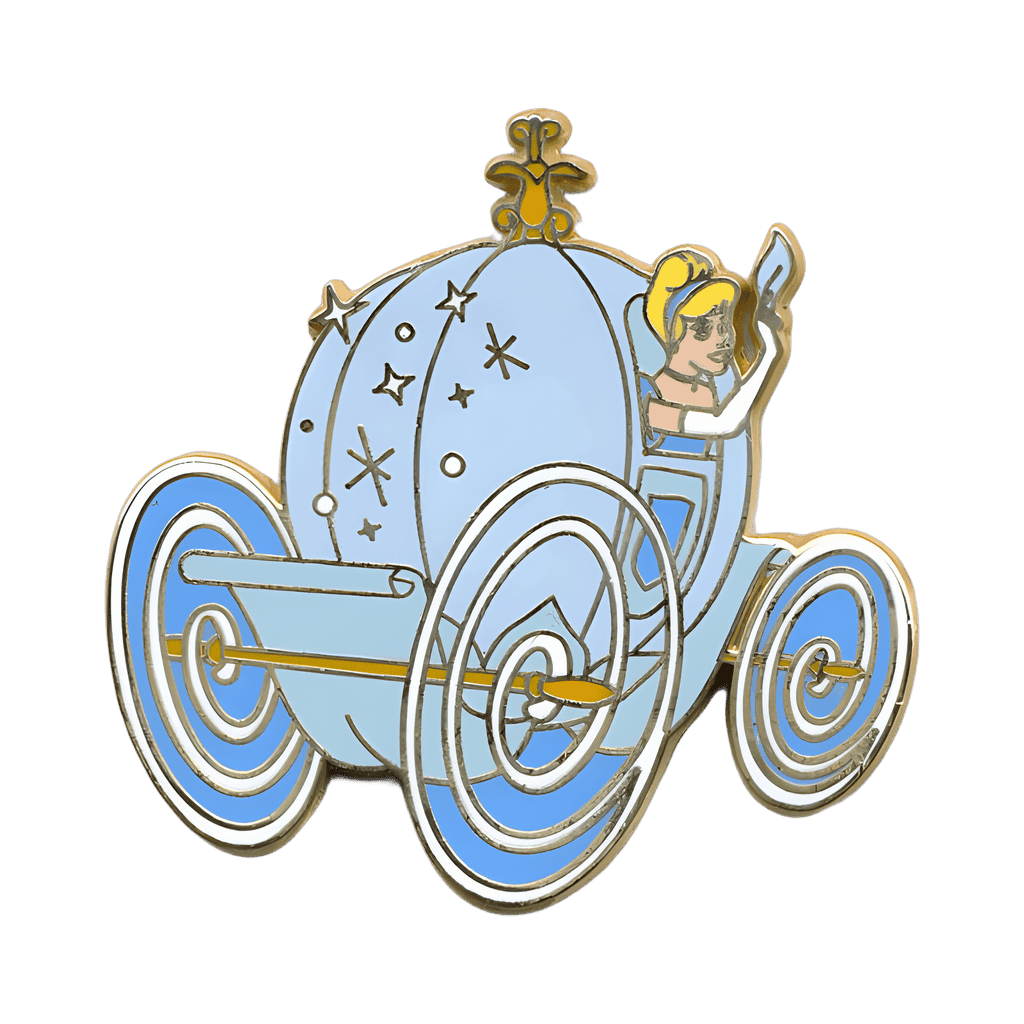 Cinderella in Her Coach Disney pin