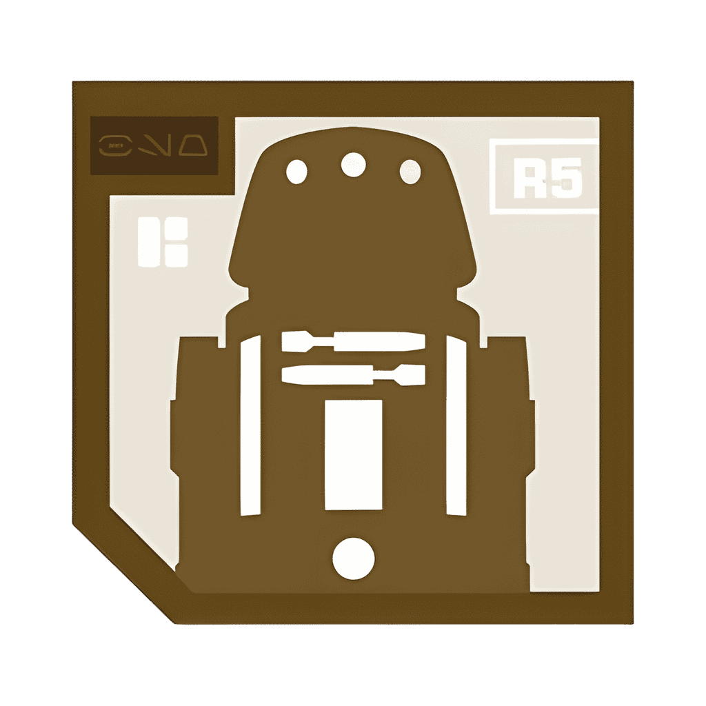 R5 Droid Disney pin