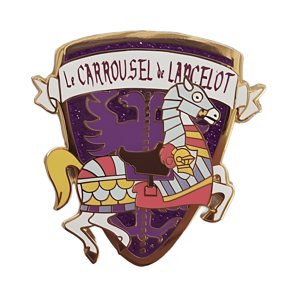 Attraction Series-Le Carrousel de Lancelot (Lancelot's Carousel) Disney pin