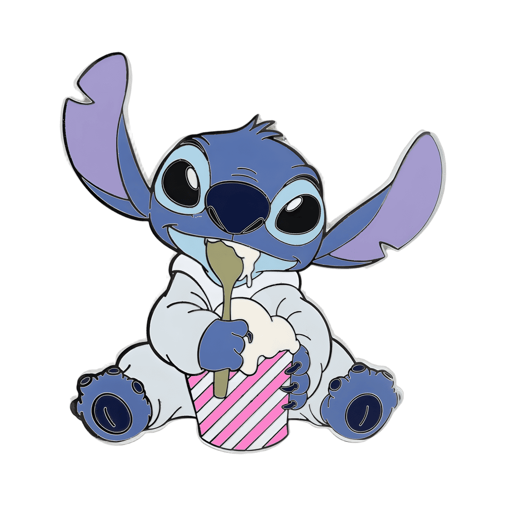 Stitch with Ice Cream Disney pin