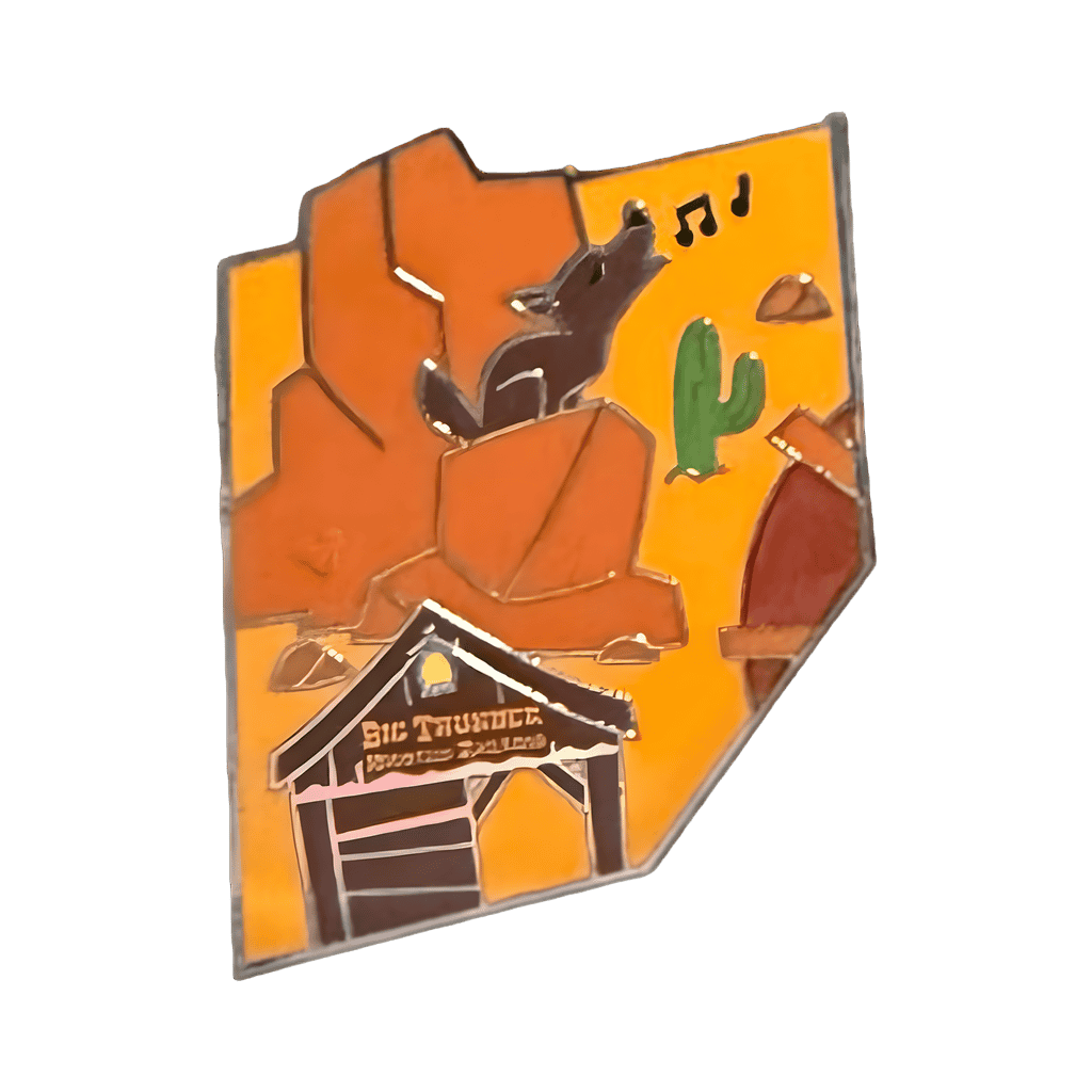 Howling Coyote Disney pin