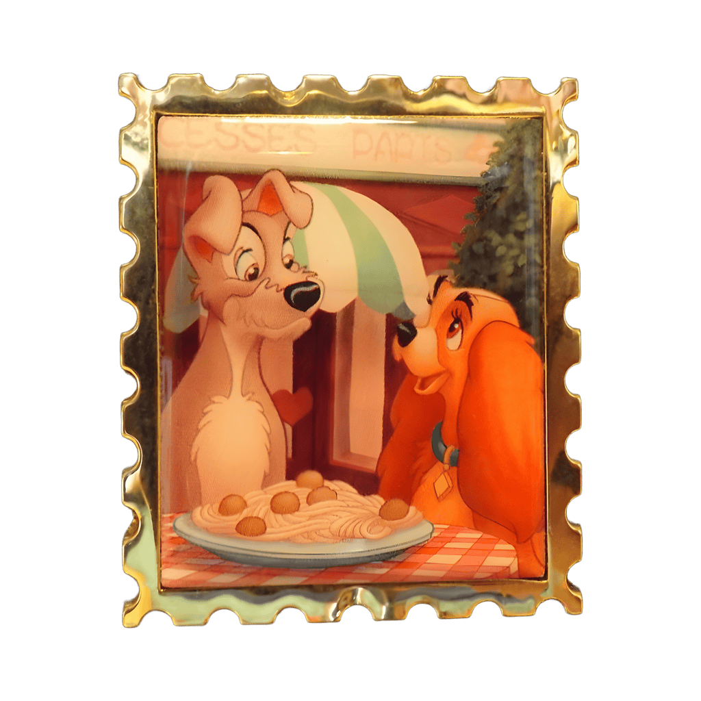 Lady & The Tramp Disney pin