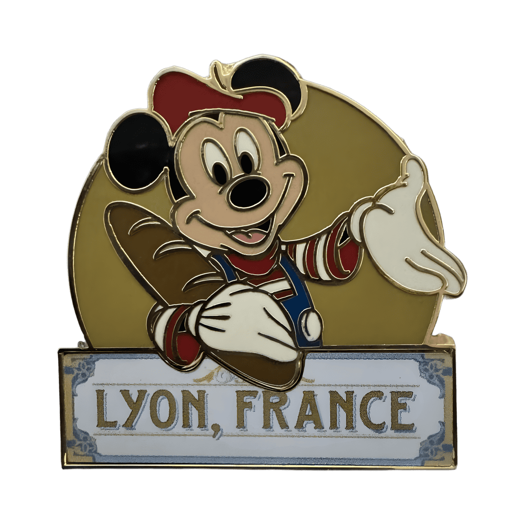 Mickey Mouse Lyon, France Disney pin
