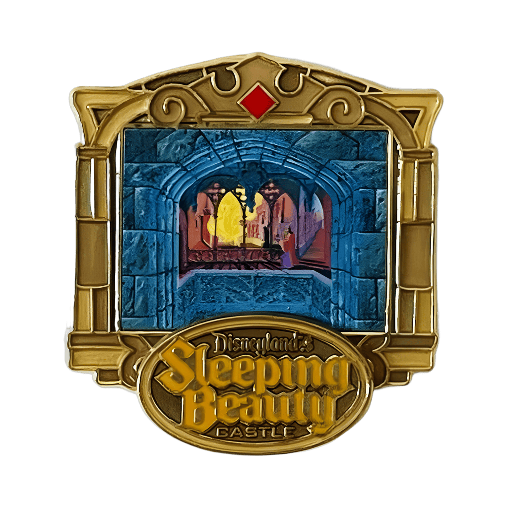 Reopening — King Stefan and Burning Spinning Wheels Disney pin