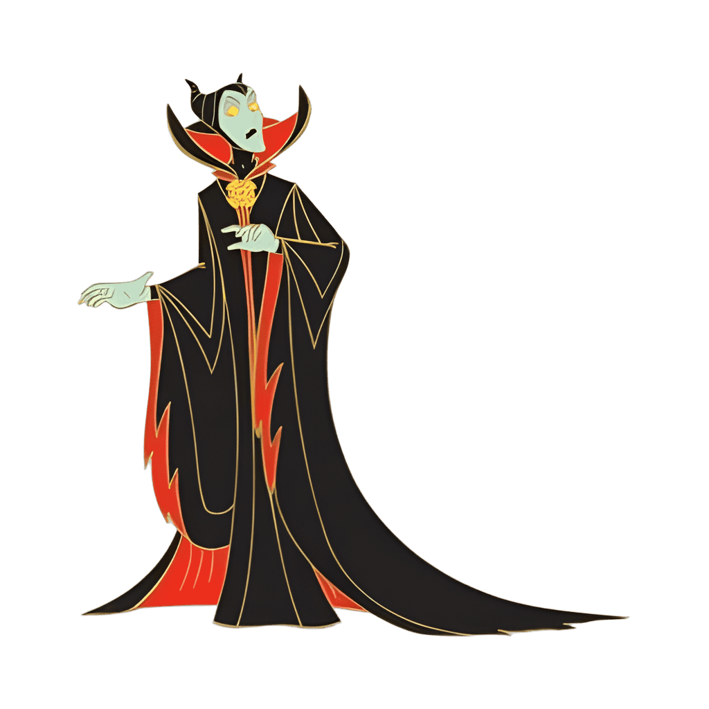 Vampire Maleficent Disney pin