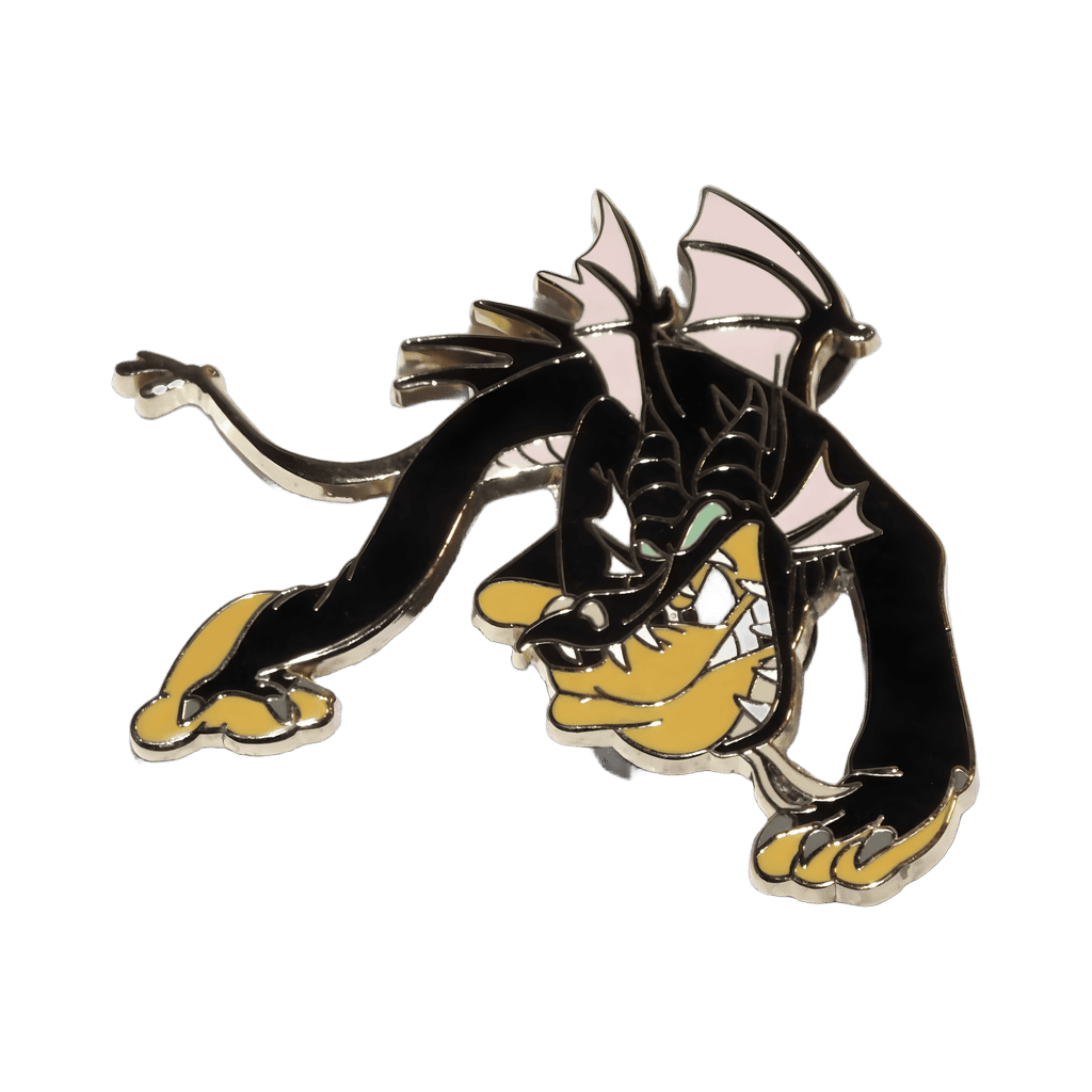 Pluto as Maleficent Dragon Disney pin
