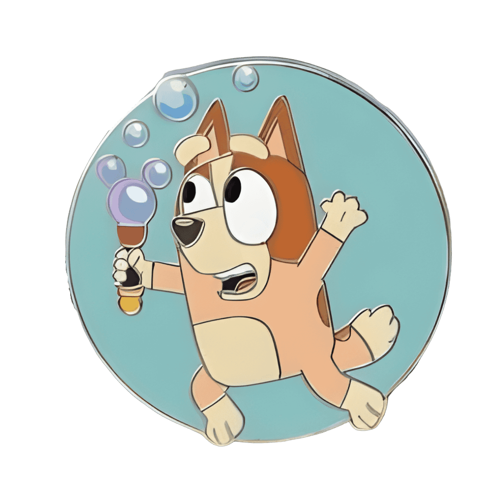 Bingo with Bubble Wand Disney pin