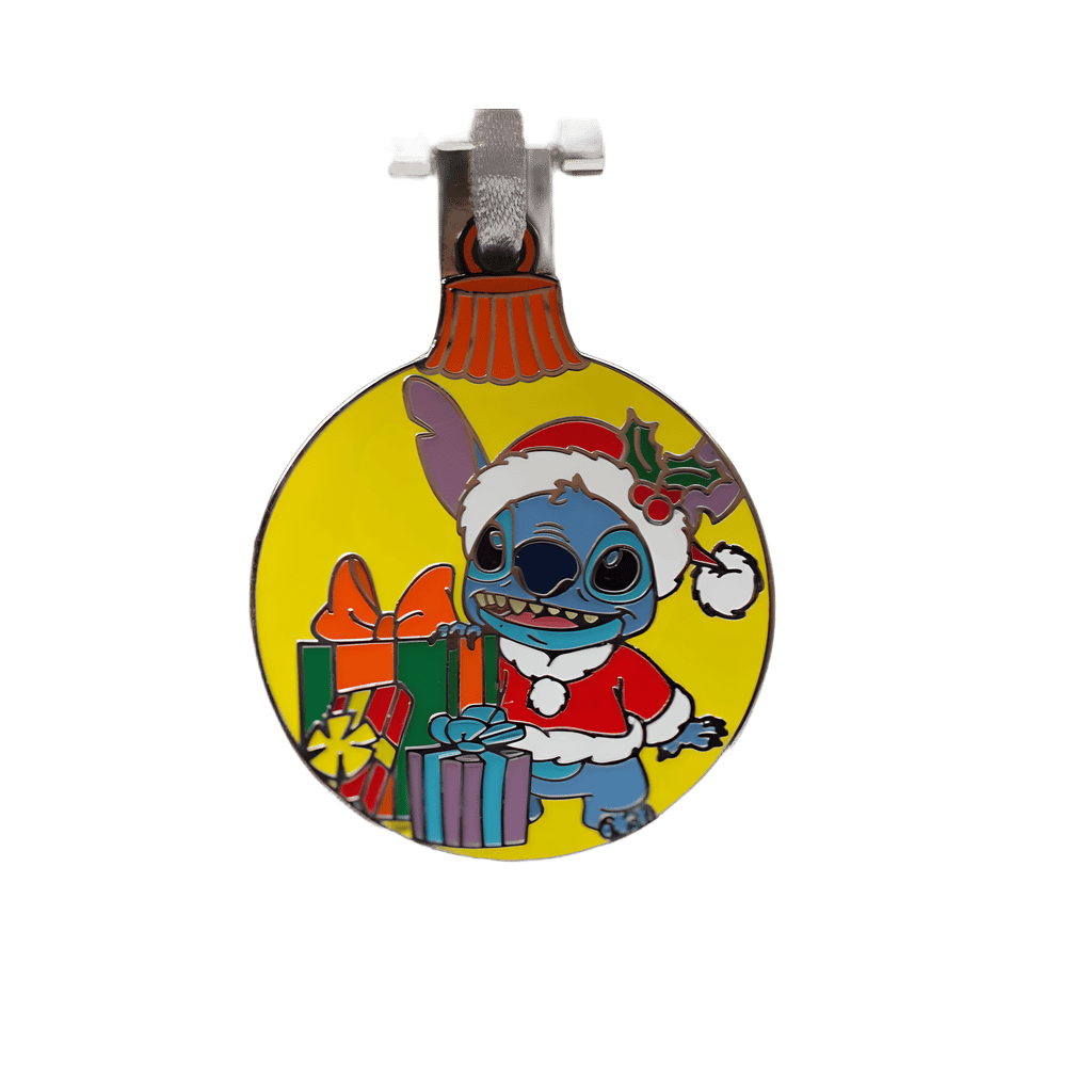 Paradise Pier Hotel - Santa Stitch Ornament Disney pin