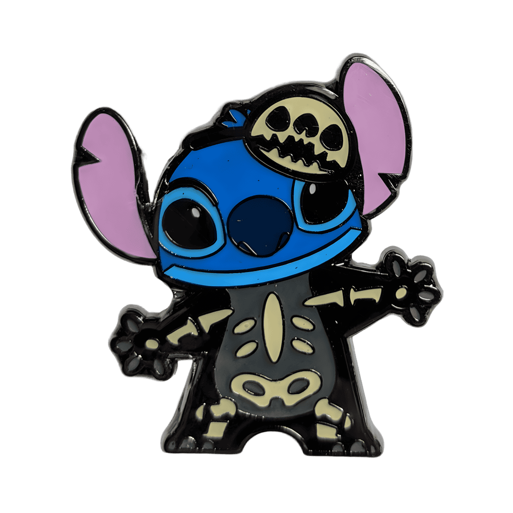Skeleton Stitch Disney pin