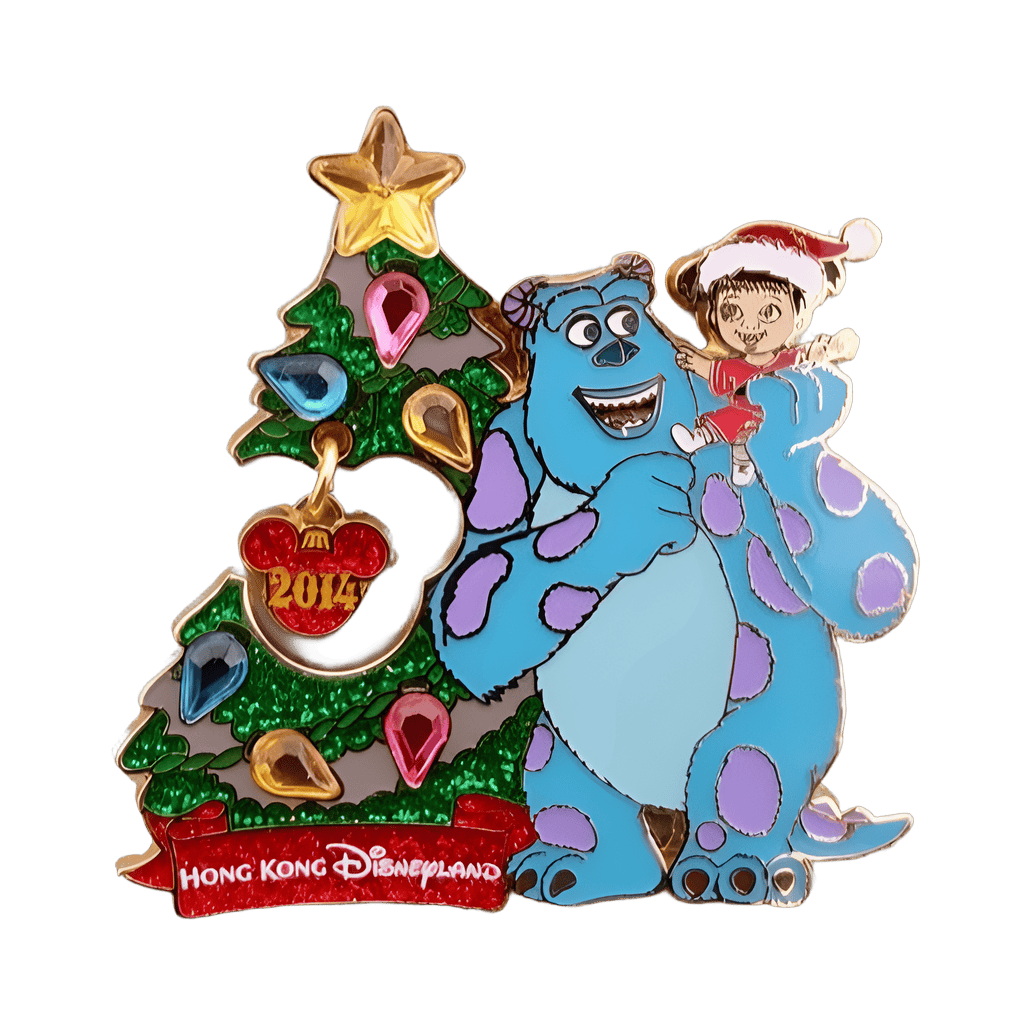 Christmas Tree - Sulley and Boo Disney pin