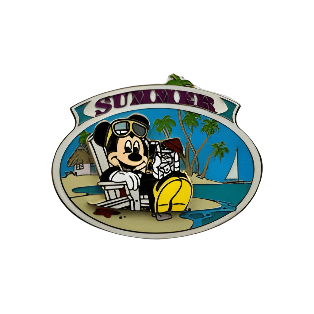 Mickey on the Beach - Summer Disney pin