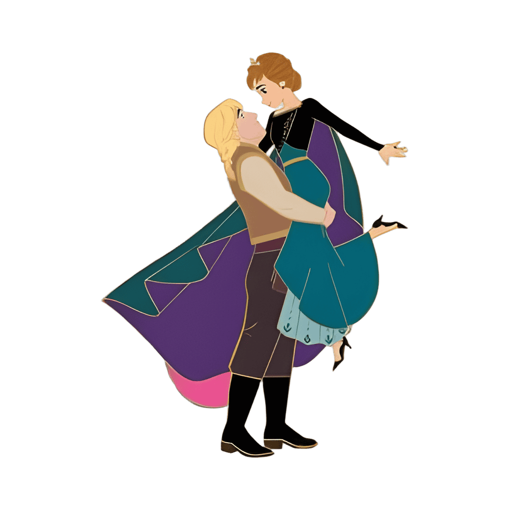 Anna & Kristoff Disney pin