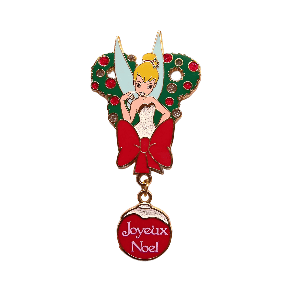 Tinker Bell Joyeux Noel Dangle Disney pin
