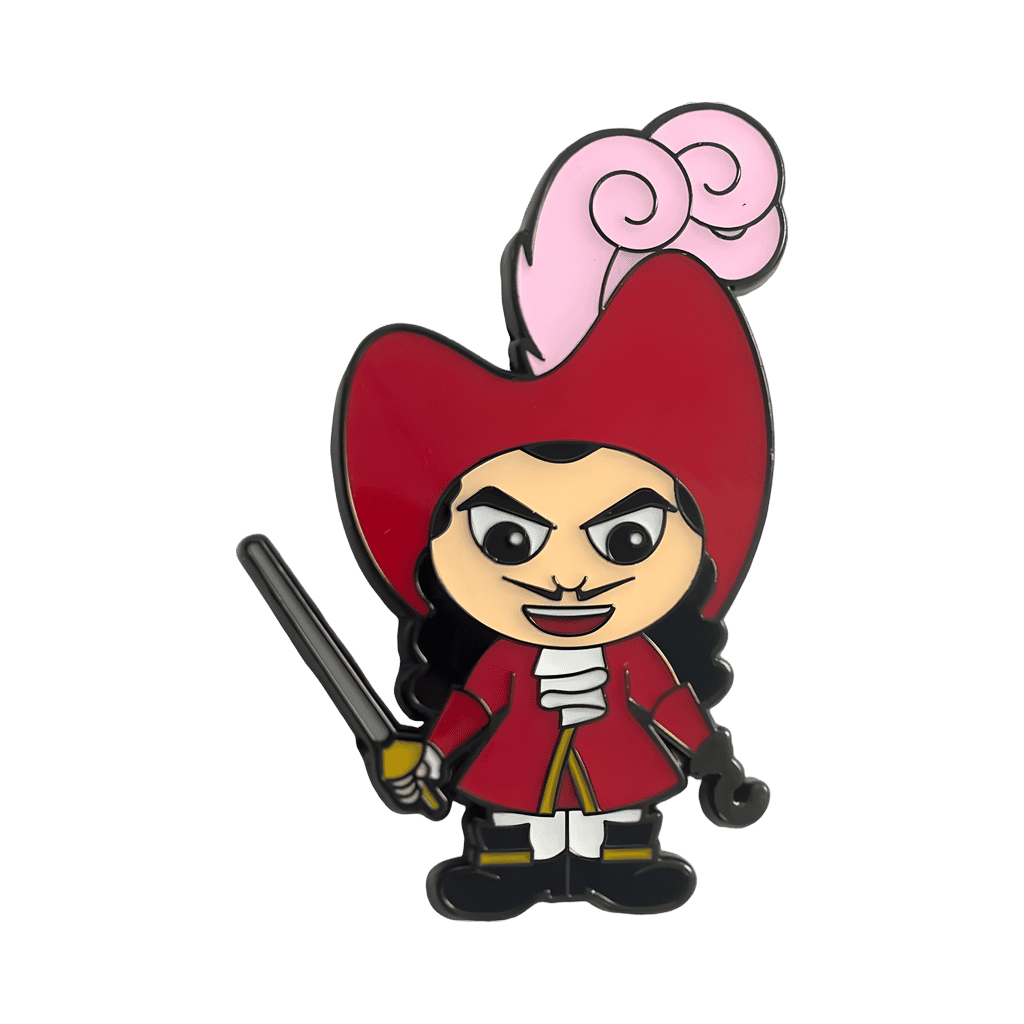 Captain Hook Disney pin