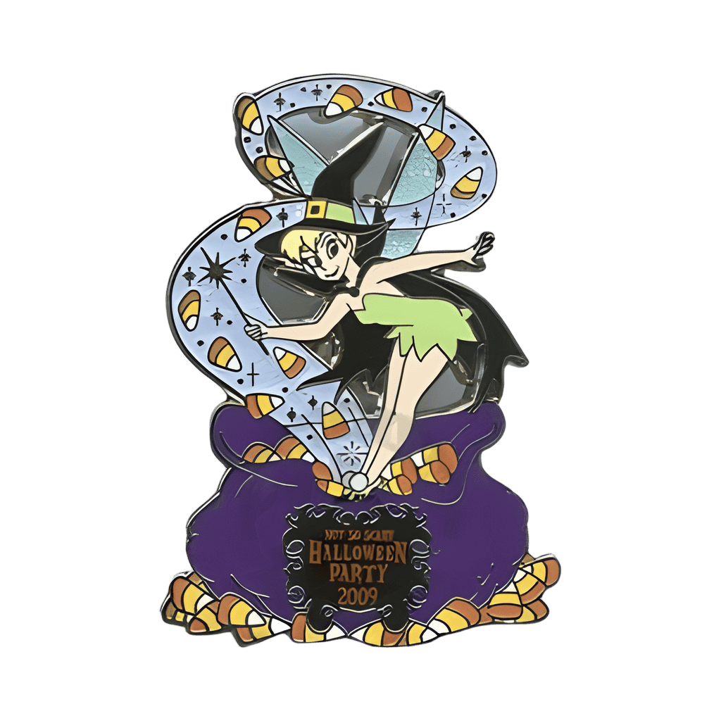 Witch Tinker Bell with Candy Corn Cauldron Disney pin