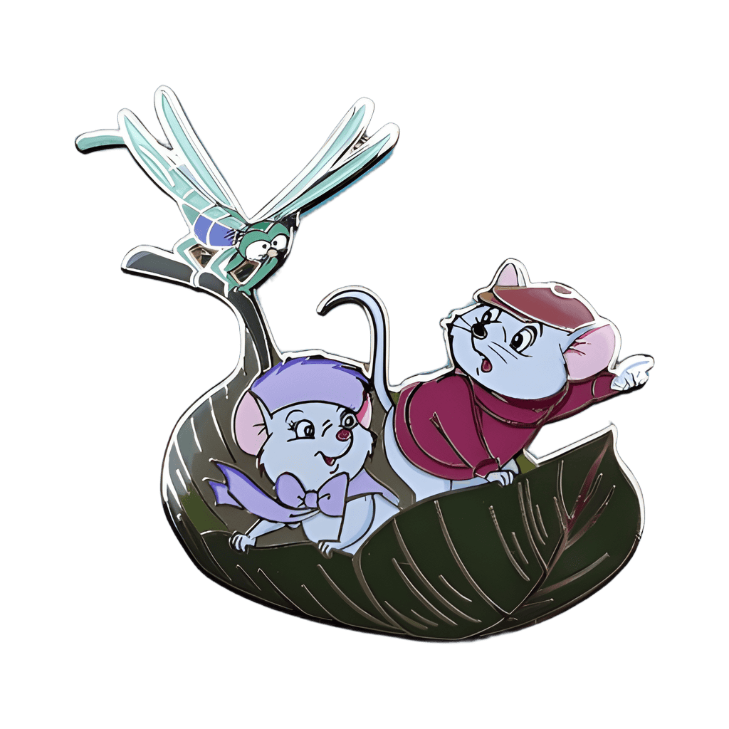 Evinrude with Bernard and Bianca Disney pin