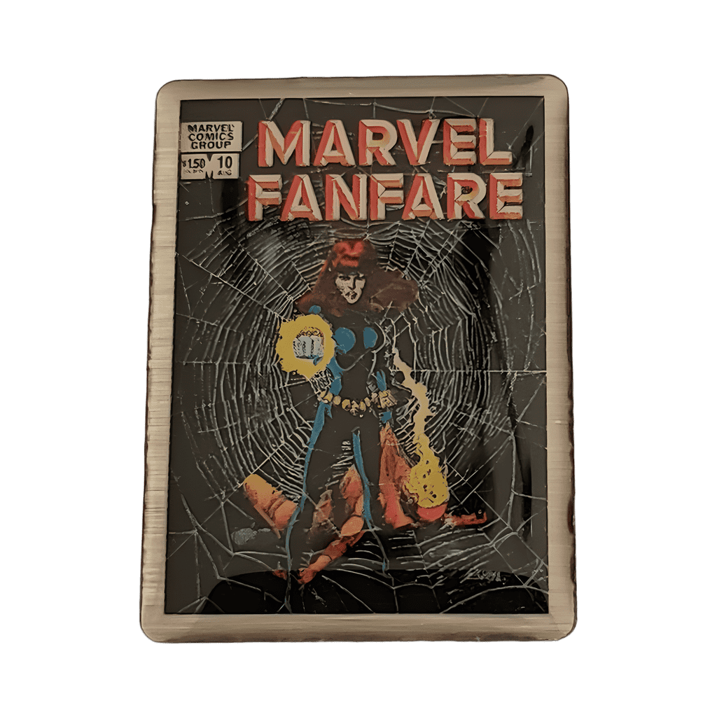 Marvel Comic Cover Art Pin Badge Collection - Black Widow #1 Disney pin