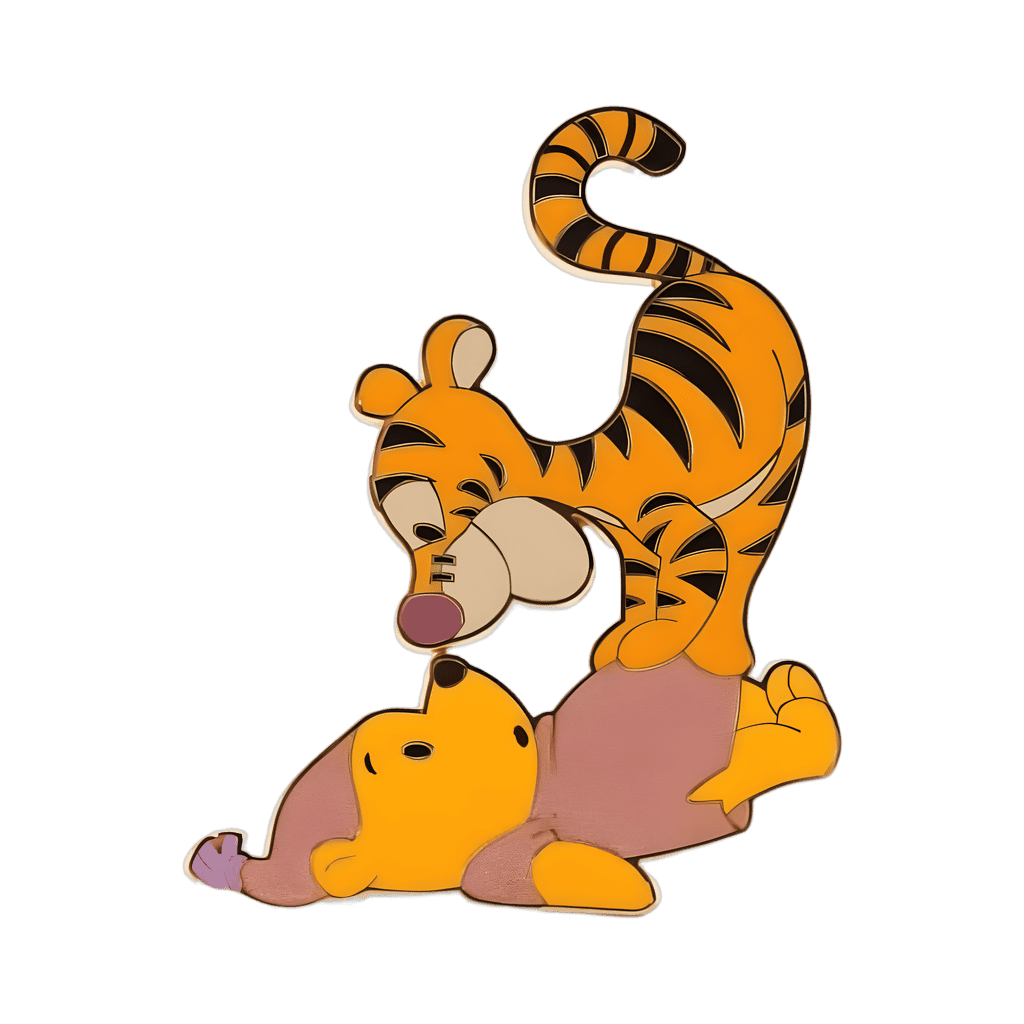 Fast Friends - Pooh and Tigger Disney pin