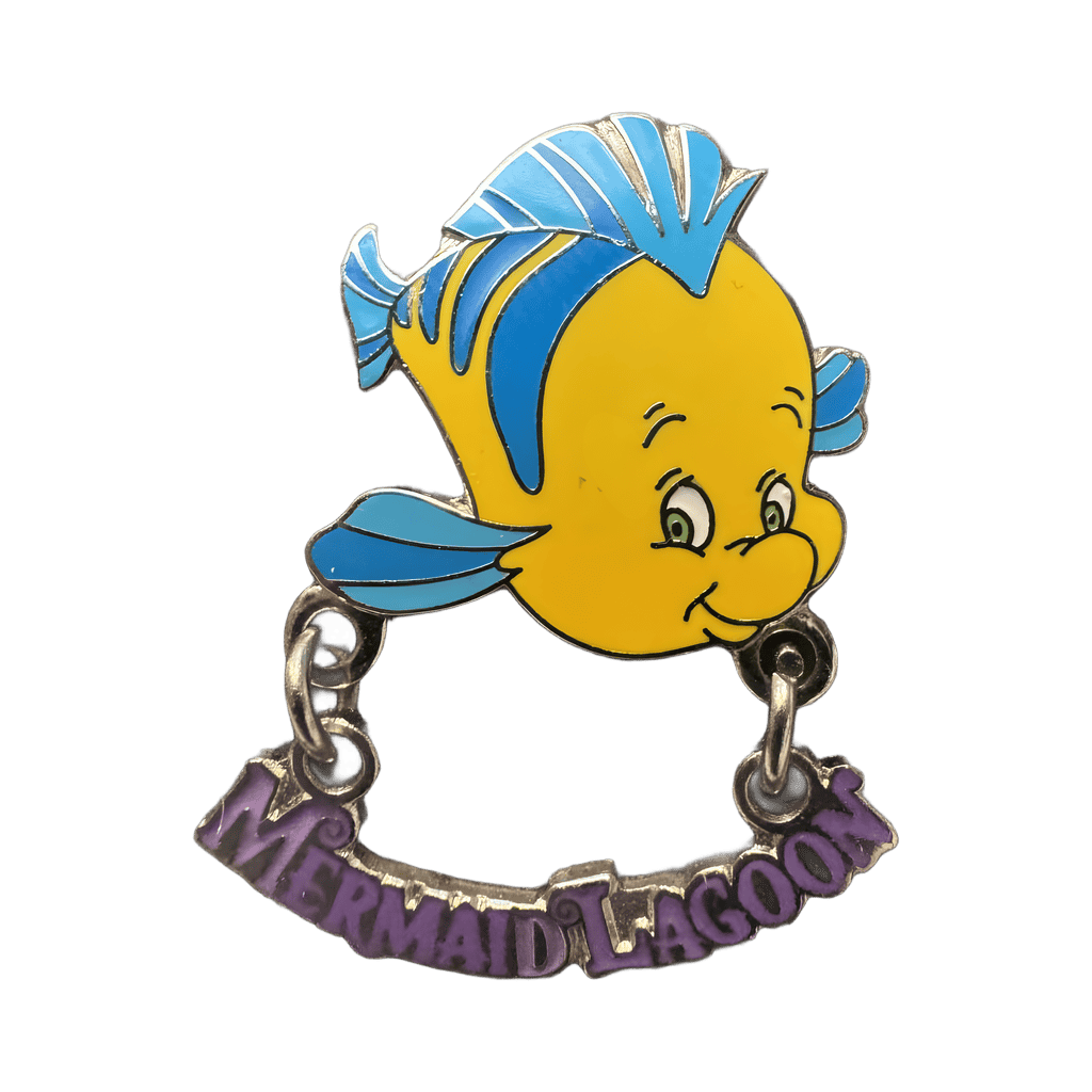 Flounder Disney pin