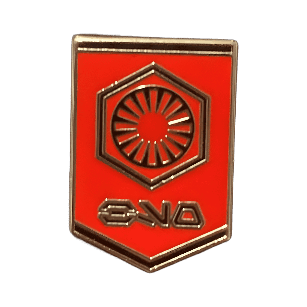 First order banner Disney pin