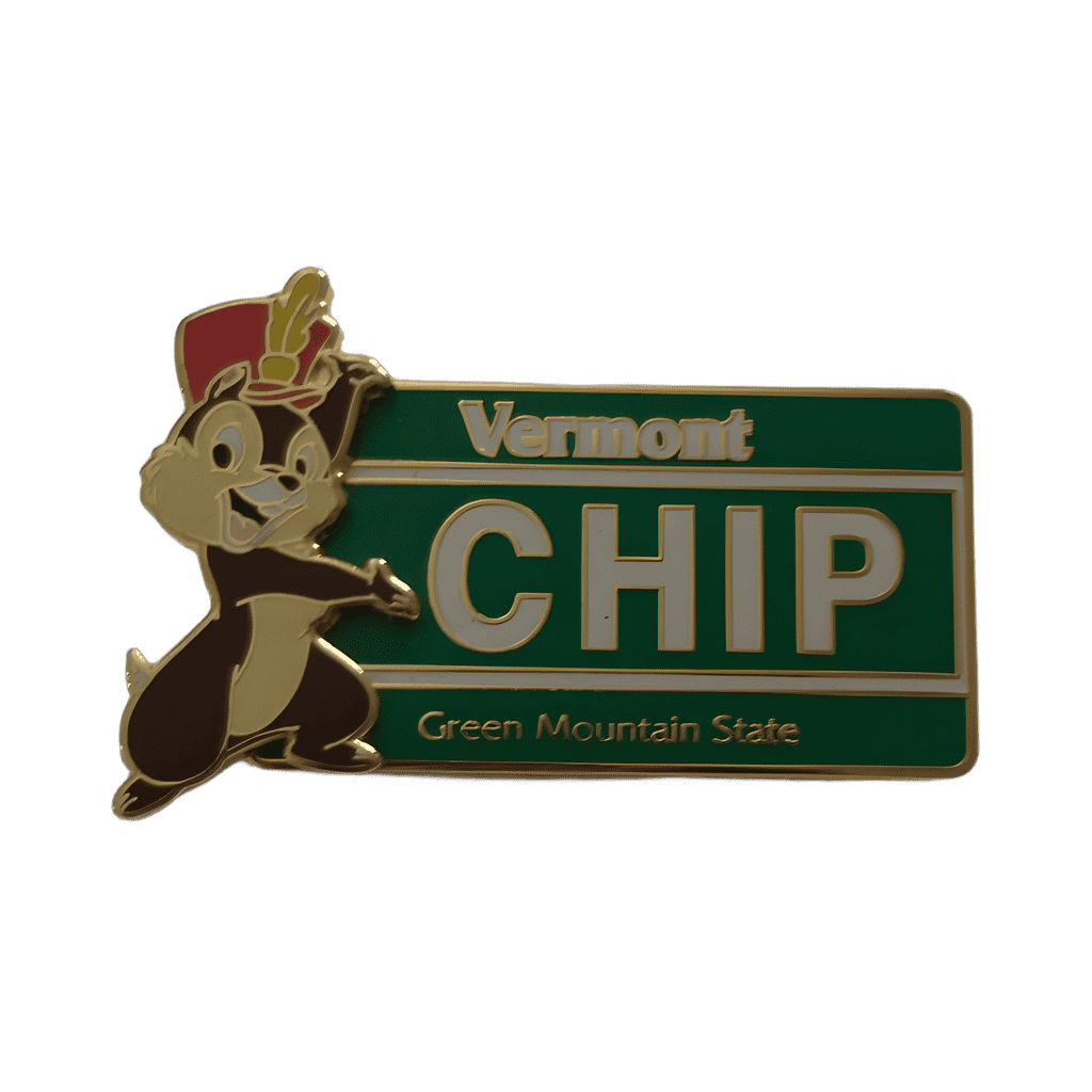 Vermont - Chip - Green Mountain State Disney pin