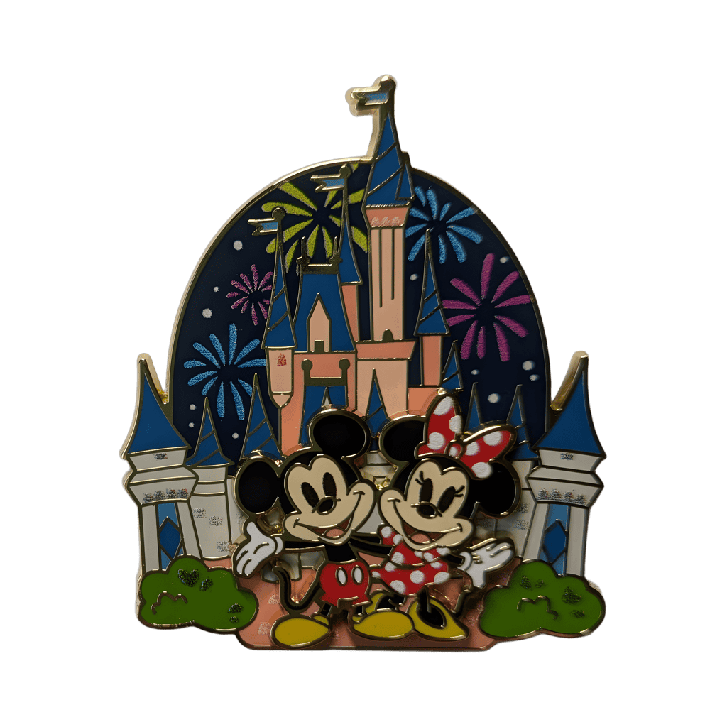 Mickey & Minnie at the Magic Kingdom Disney pin