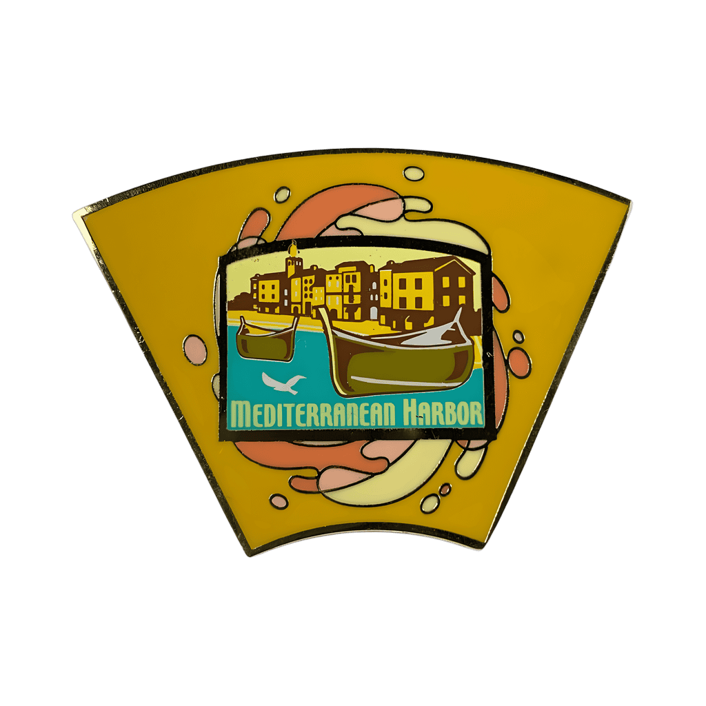 Mediterranean Harbor Disney pin