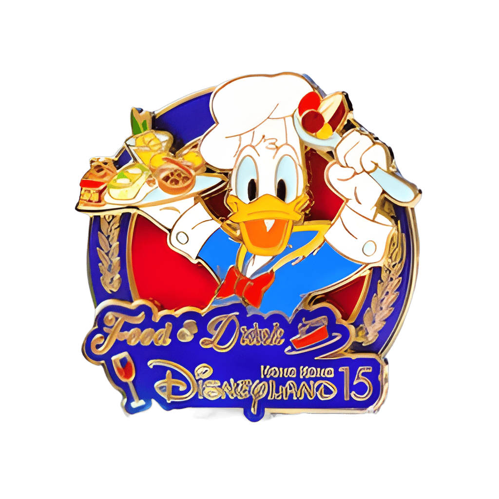 Chef Donald with Treat Plate Disney pin
