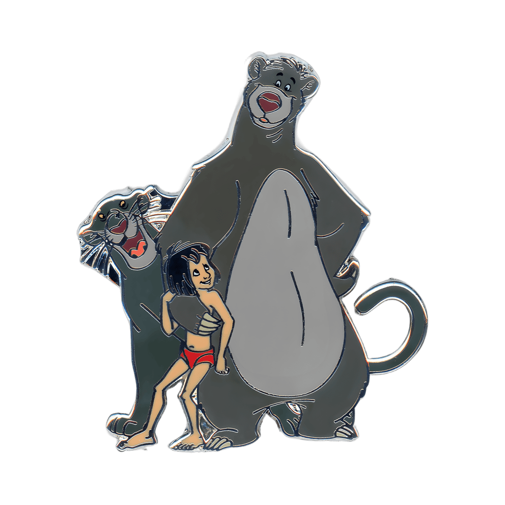Baloo, Mowgli & Bagheera Disney pin