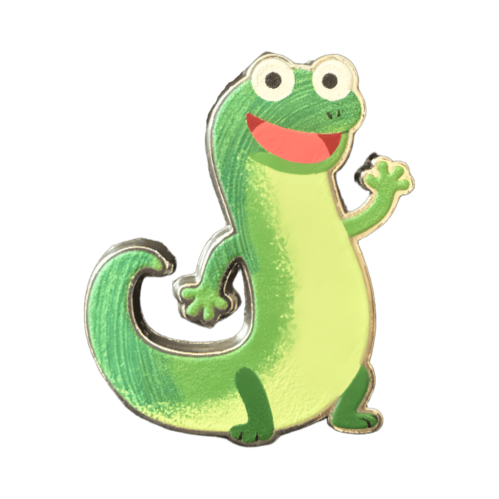 Tom Lizard Disney pin