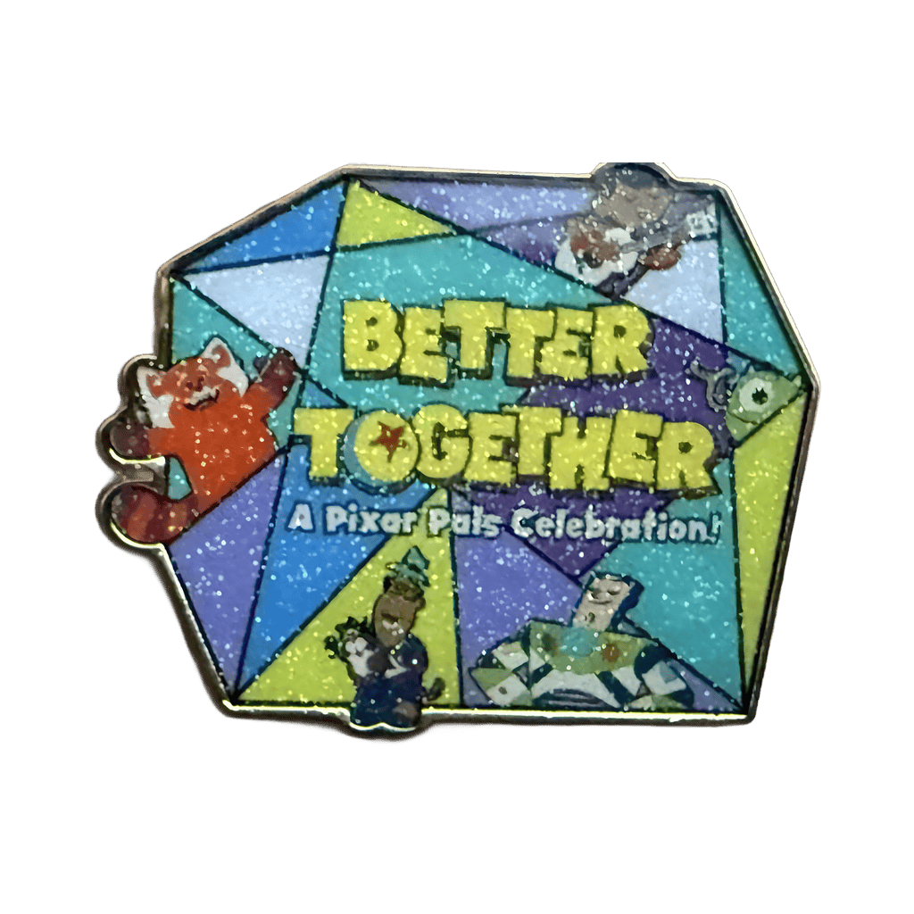Better Together in Glitter Disney pin