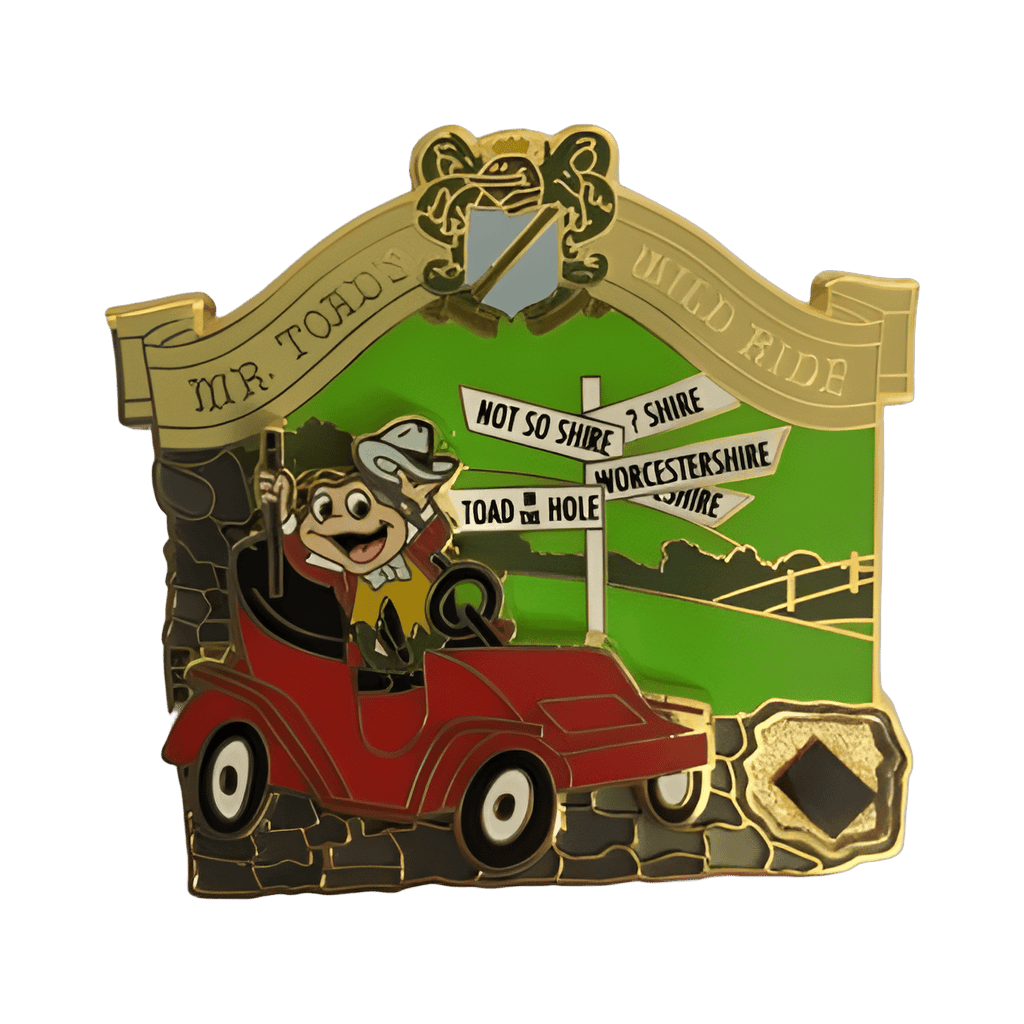 Mr. Toad's Wild Ride Disney pin
