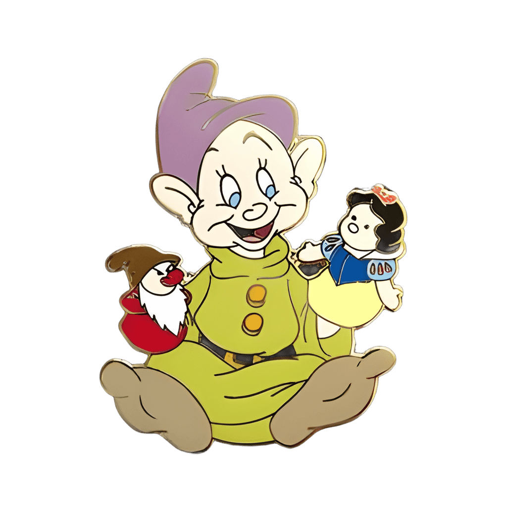 Dopey, Grumpy and Snow White Disney pin
