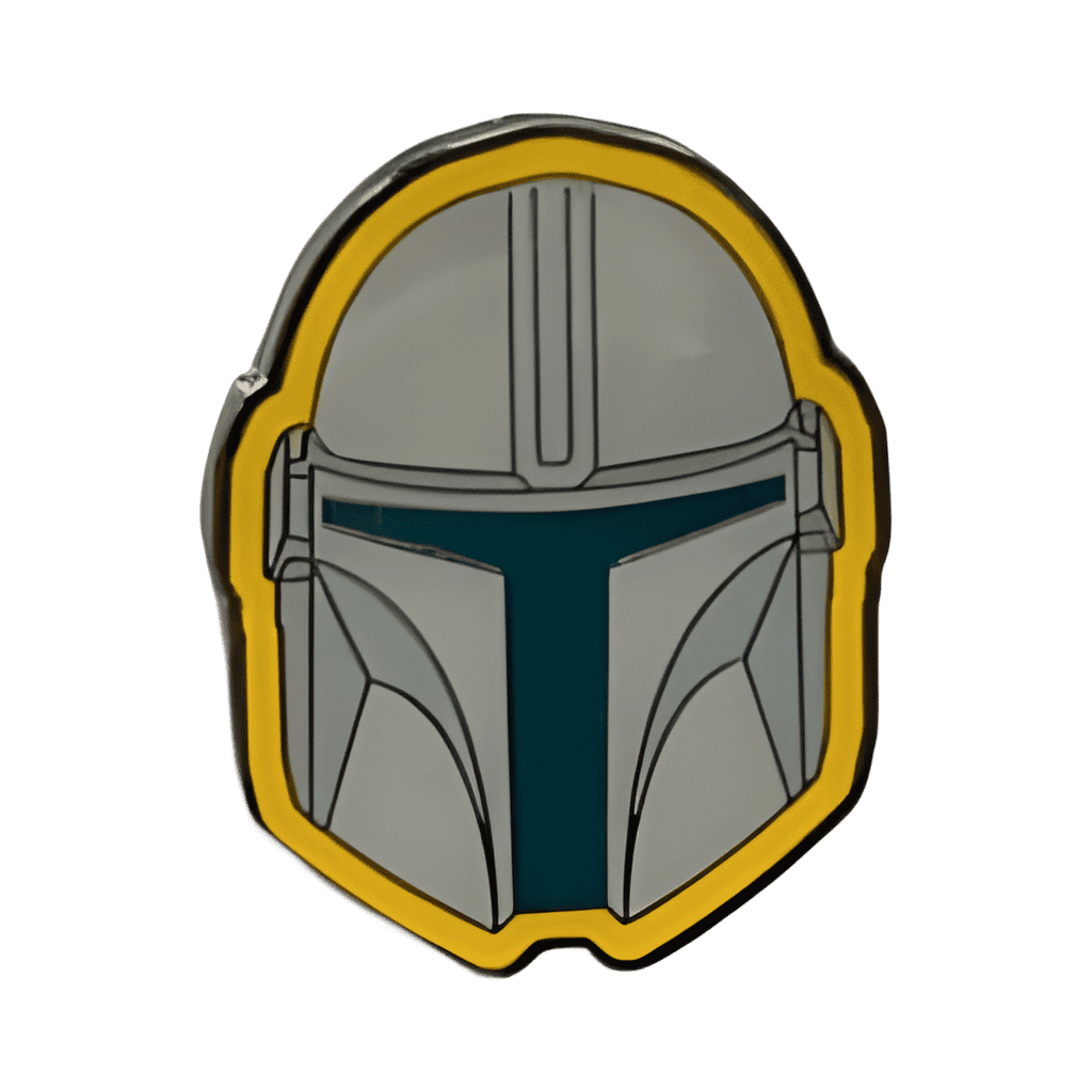 Mandalorian Helmet Disney pin
