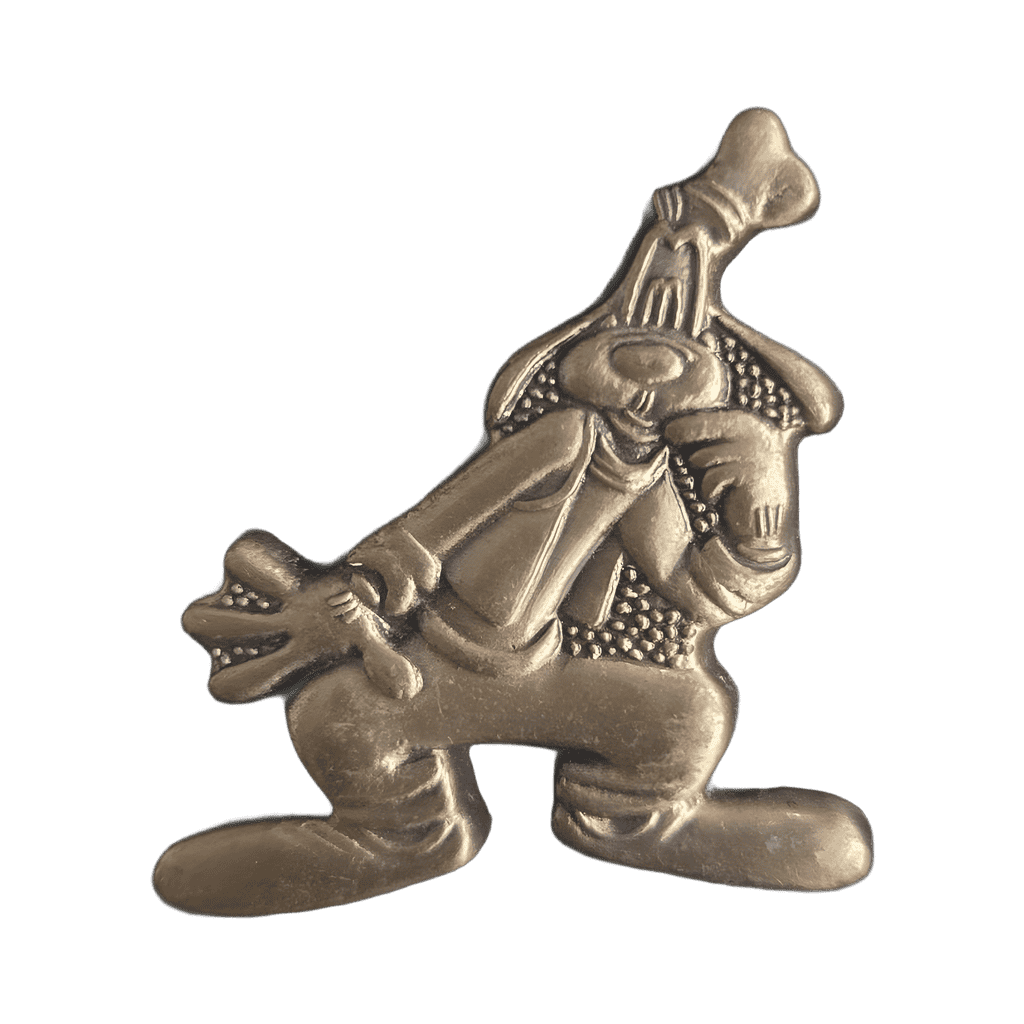 Goofy Brass Series Monogram Disney pin