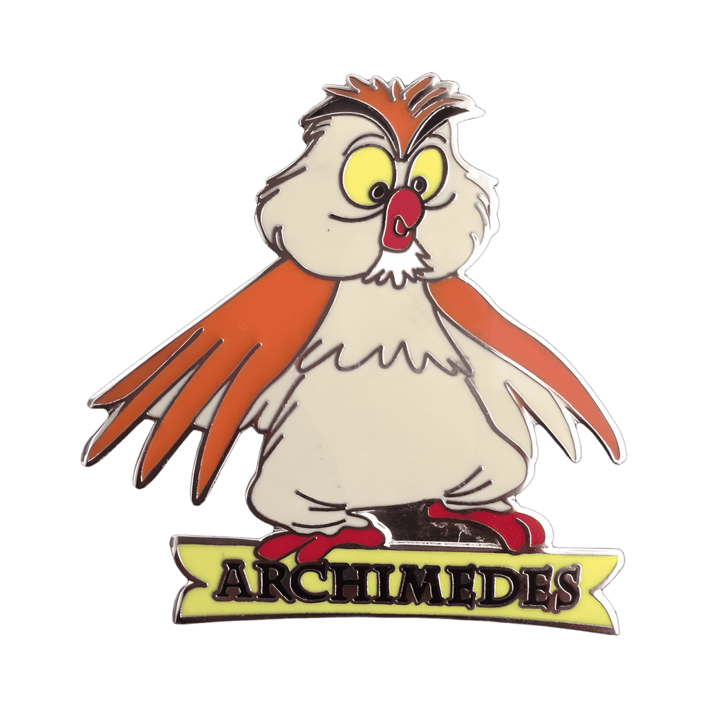 Archimedes Disney pin