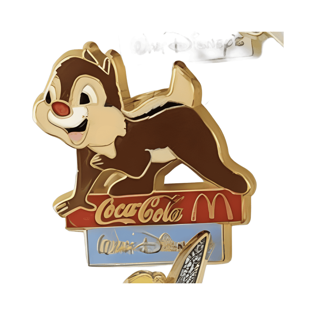 Dale - Blue Variant Disney pin