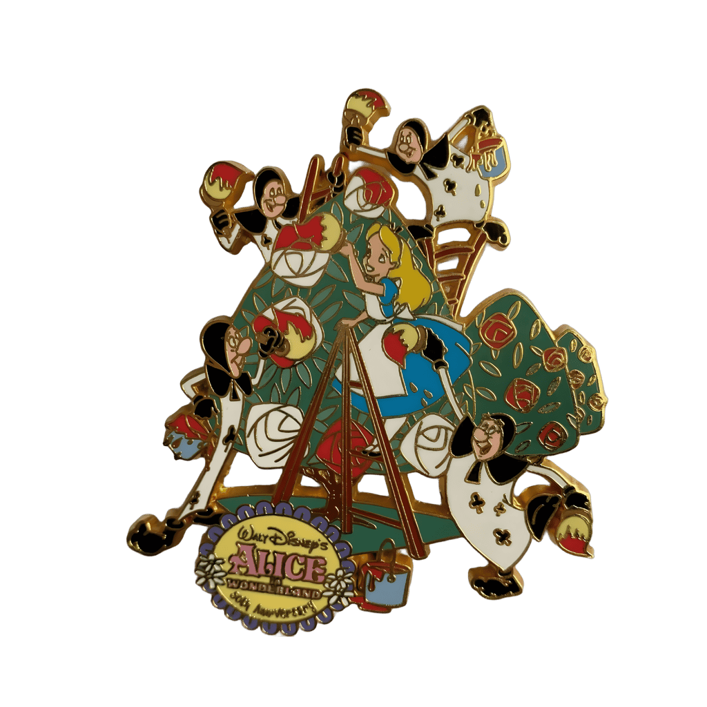Alice and Soldiers Disney pin